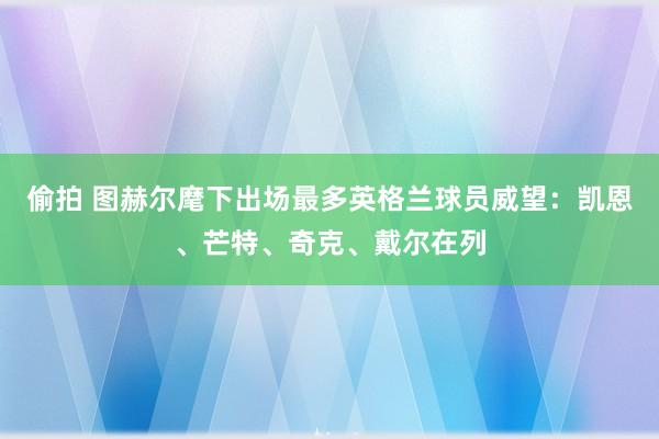 偷拍 图赫尔麾下出场最多英格兰球员威望：凯恩、芒特、奇克、戴尔在列